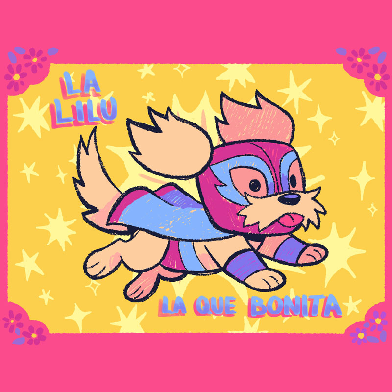 La Lilu, illustration by Melissa Ballesteros